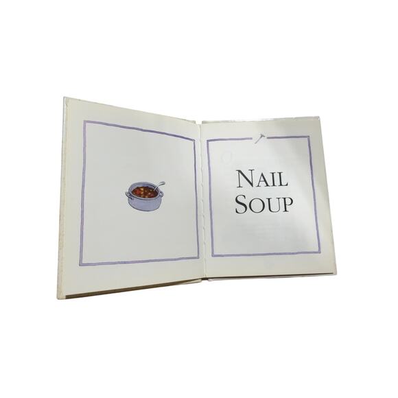 "Nail Soup" By Philip Hawthorn Small Hardcover Book - Picture 3 of 5